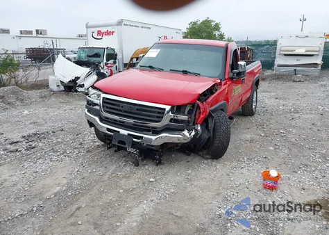 2004 GMC Sierra 2500Hd Work Truck из США, поврежденный, VIN 1GTHK24284E249613